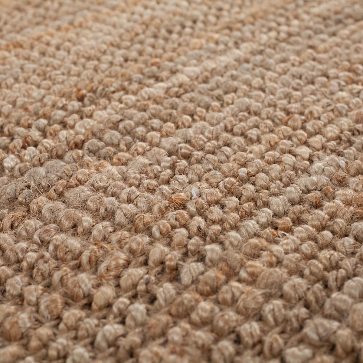 JUTETEPPICH wendbar ERME, einfarbig, Braun, 60 x 300 cm - Braun, Naturmaterialien (300/60cm) - KADIMA DESIGN