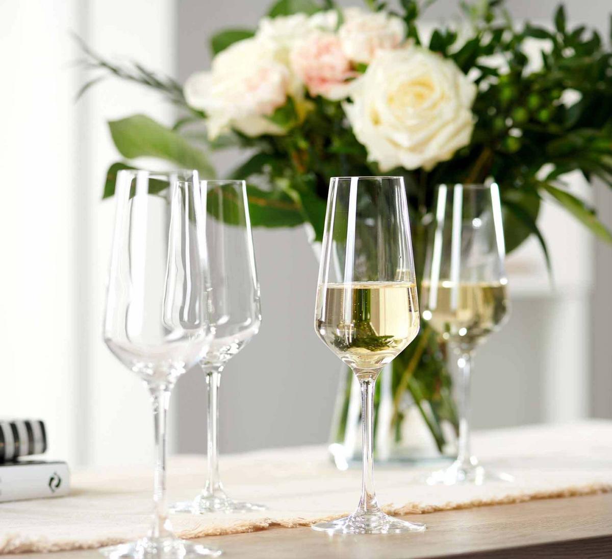 SEKTGLÄSER Mambo transparent 230 ml 4er Set - Transparent, Glas (0.23L) - Ritzenhoff Breker
