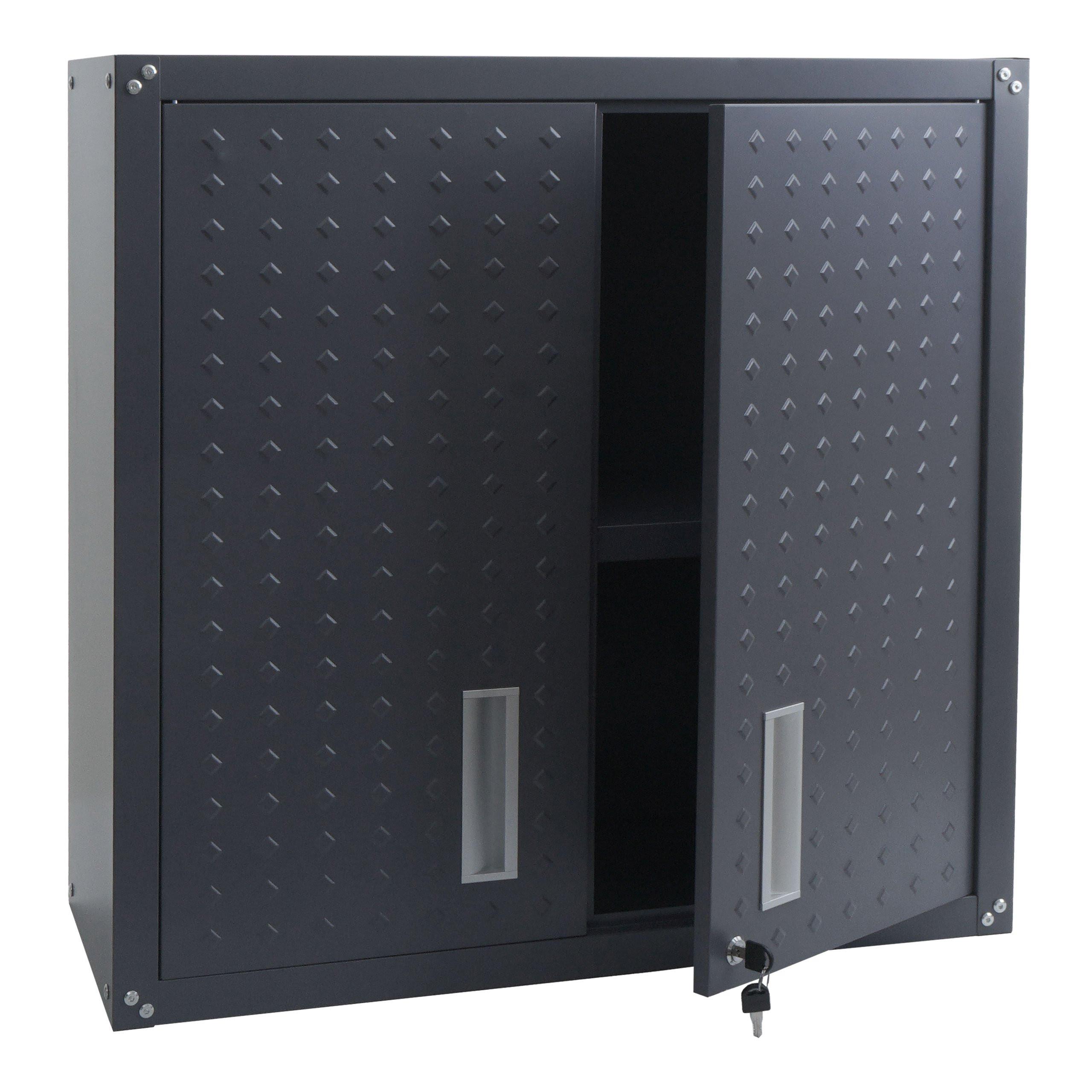 HÄNGESCHRANK Anthrazit - Anthrazit, Metall (77/77/31cm) - MCW