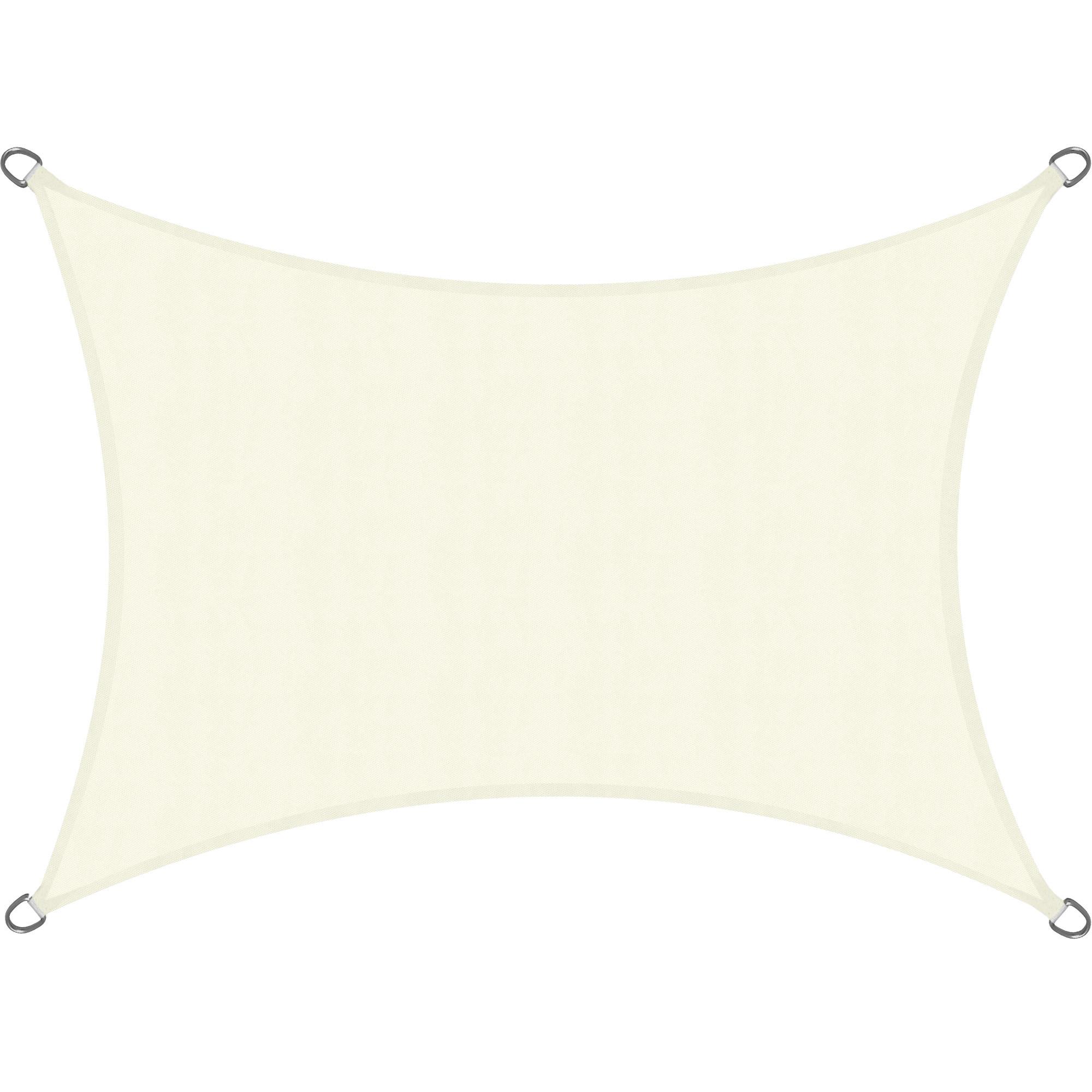 SONNENSEGEL SolVision PS9 200/300 cm rechteckig Creme PE - Creme, Kunststoff (300/200cm) - Sol Royal