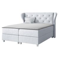 BOXBETT Bakarat - H3 - Grau, Holz (140/200cm) - MIRJAN24