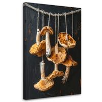 LEINWANDBILD Essen & Trinken 30x45cm - Beige, Textil (30/45cm) - Feeby
