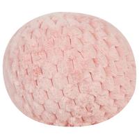 DEKOKISSEN Rosa 30/30 cm Rosea - Pink, Kunststoff (30/30cm) - Beliani