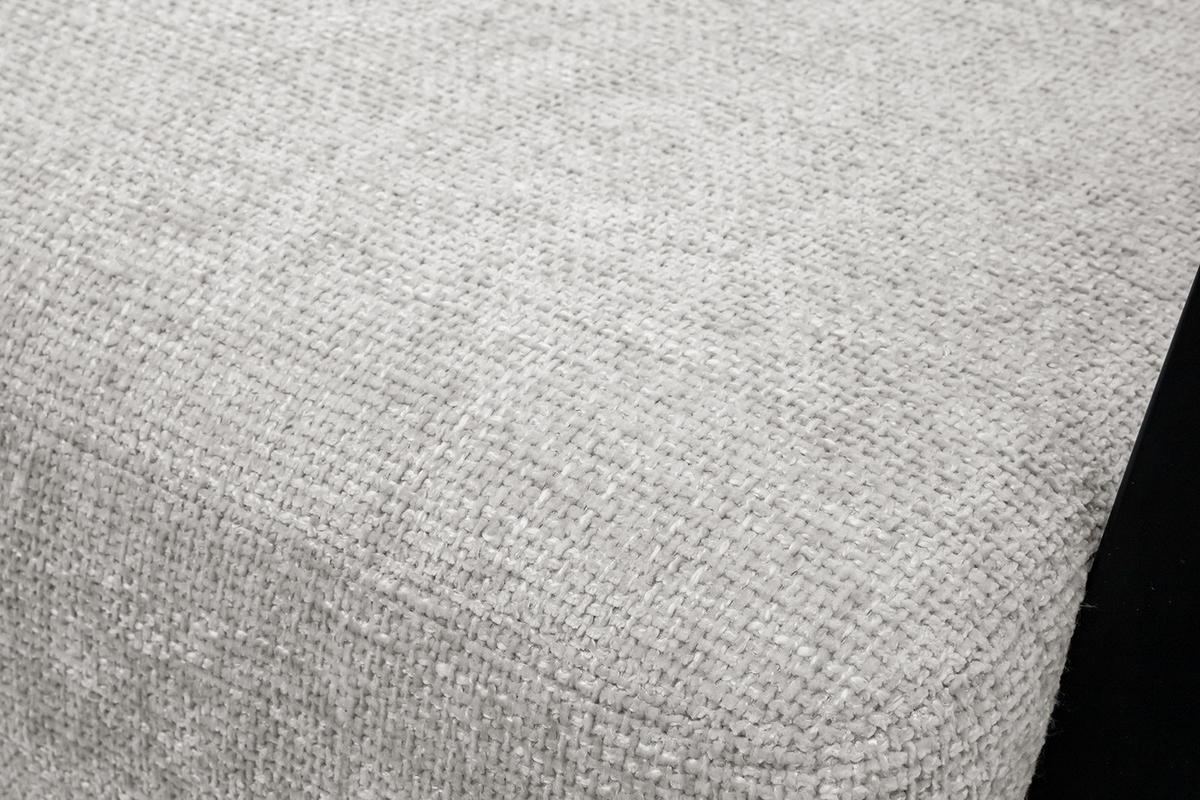 SESSEL KOBE, ecru - Ecru/Schwarz, Holz/Textil (72/76/90cm) - Wozimo