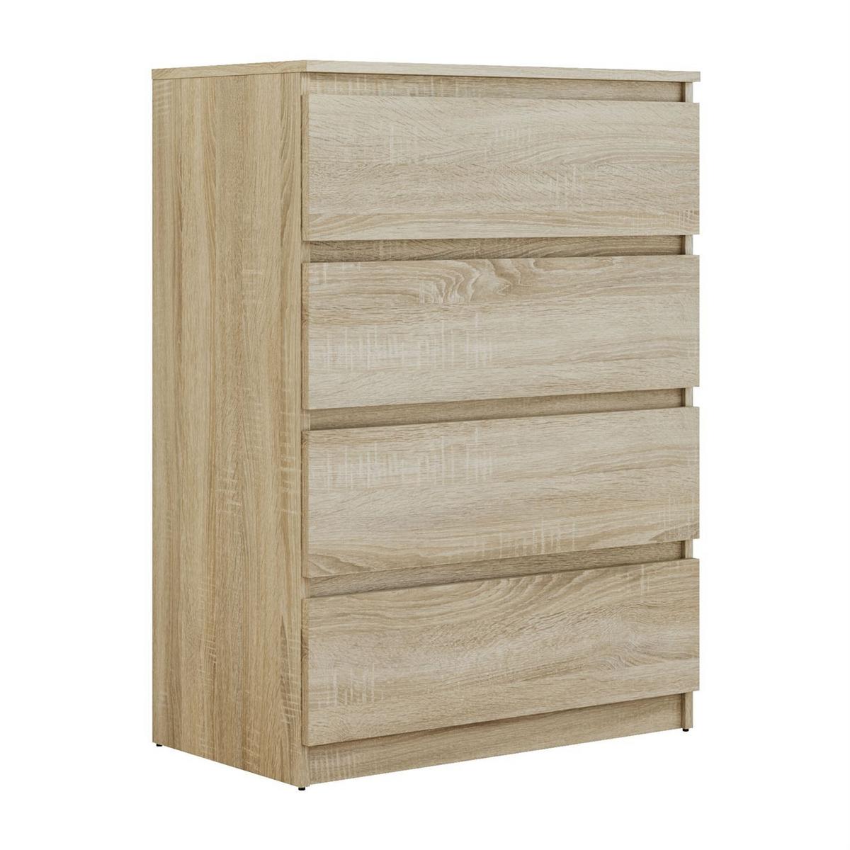 HIGHBOARD HANA M4 70 Sonoma Eiche - Sonoma Eiche, Holzwerkstoff (70/97/40cm) - Lookway