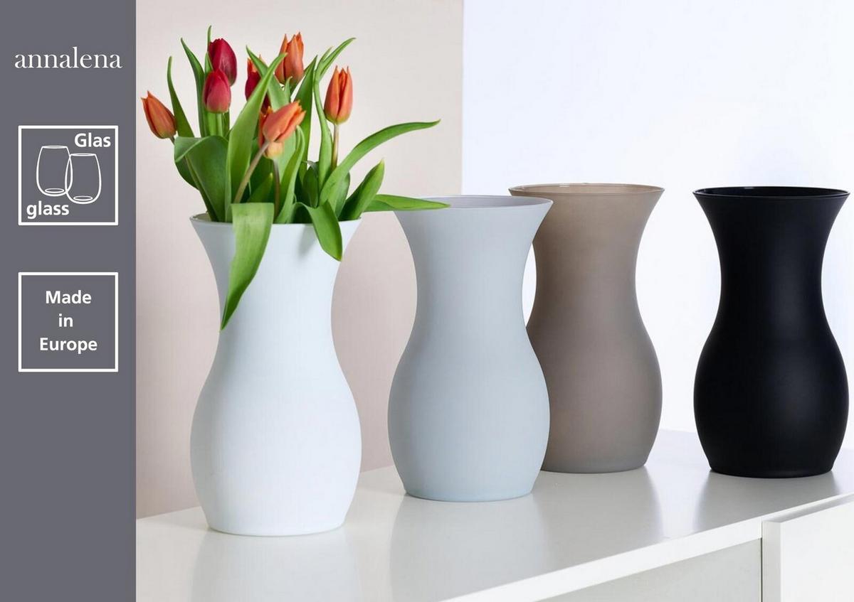 VASE Annalena Braun 25 cm - Braun, Glas (14/25cm) - Ritzenhoff Breker