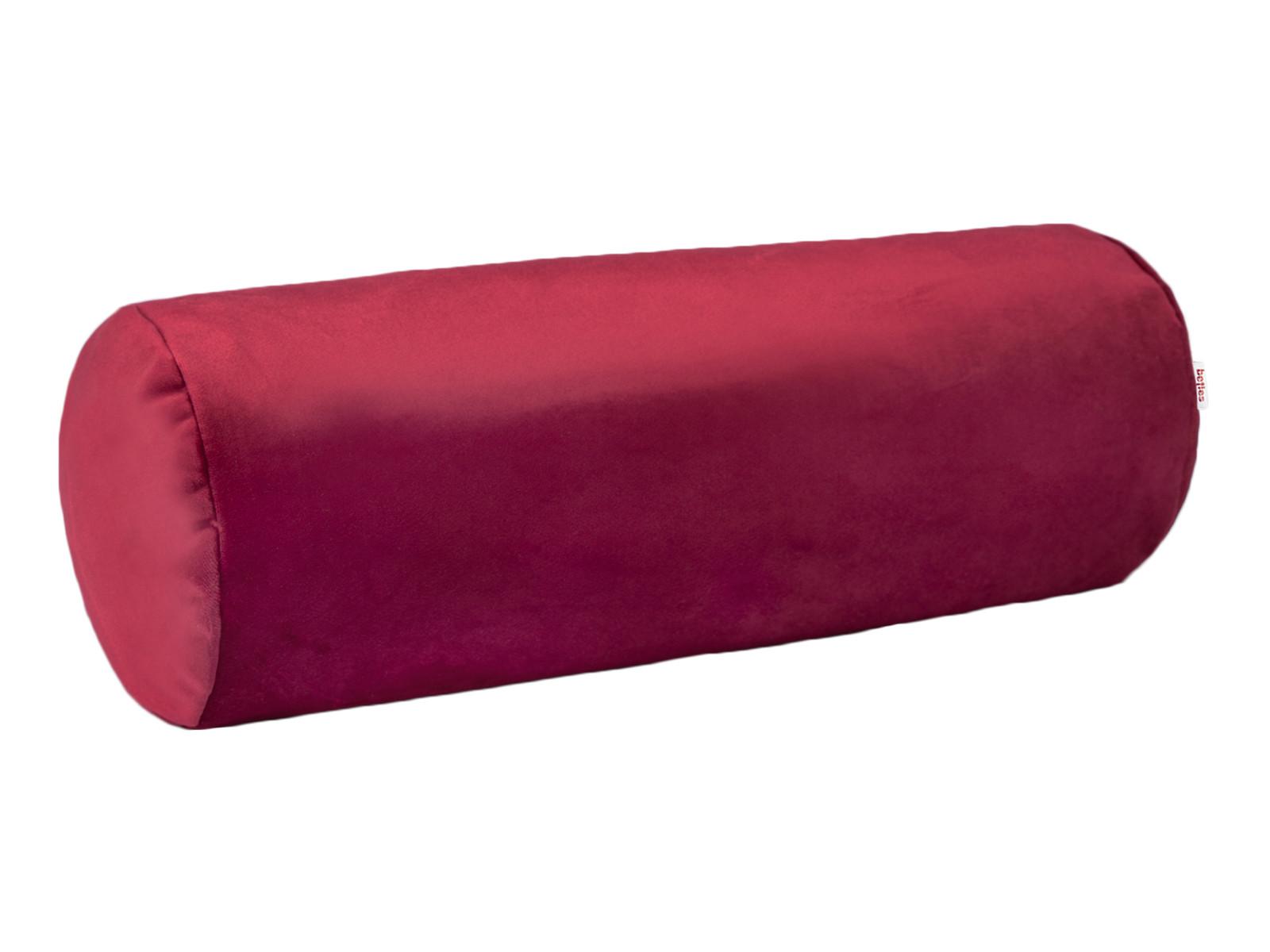XL-NACKENROLLENHÜLLE Samt&Sonders karmin-rot 25/70 cm - Rot, Textil (25/70cm) - beties Heimtextil