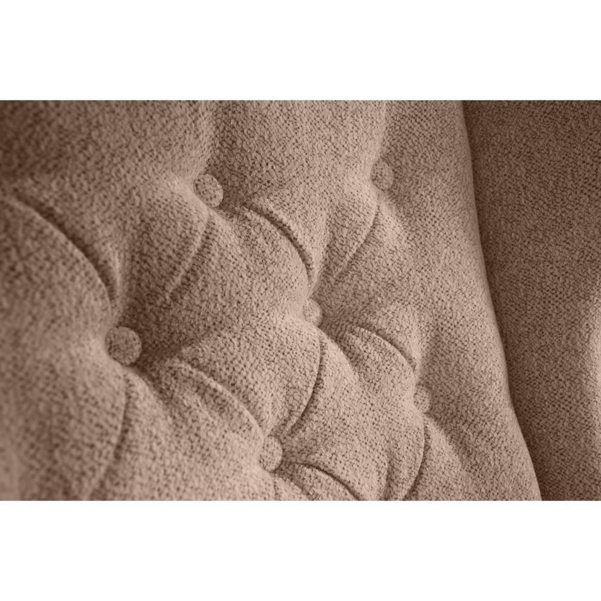 CHESTERFIELD-SESSEL Falco hellbraun mit Wenge Holzbeinen - Hellbraun, Holz/Textil (82/102/92cm) - Beautysofa