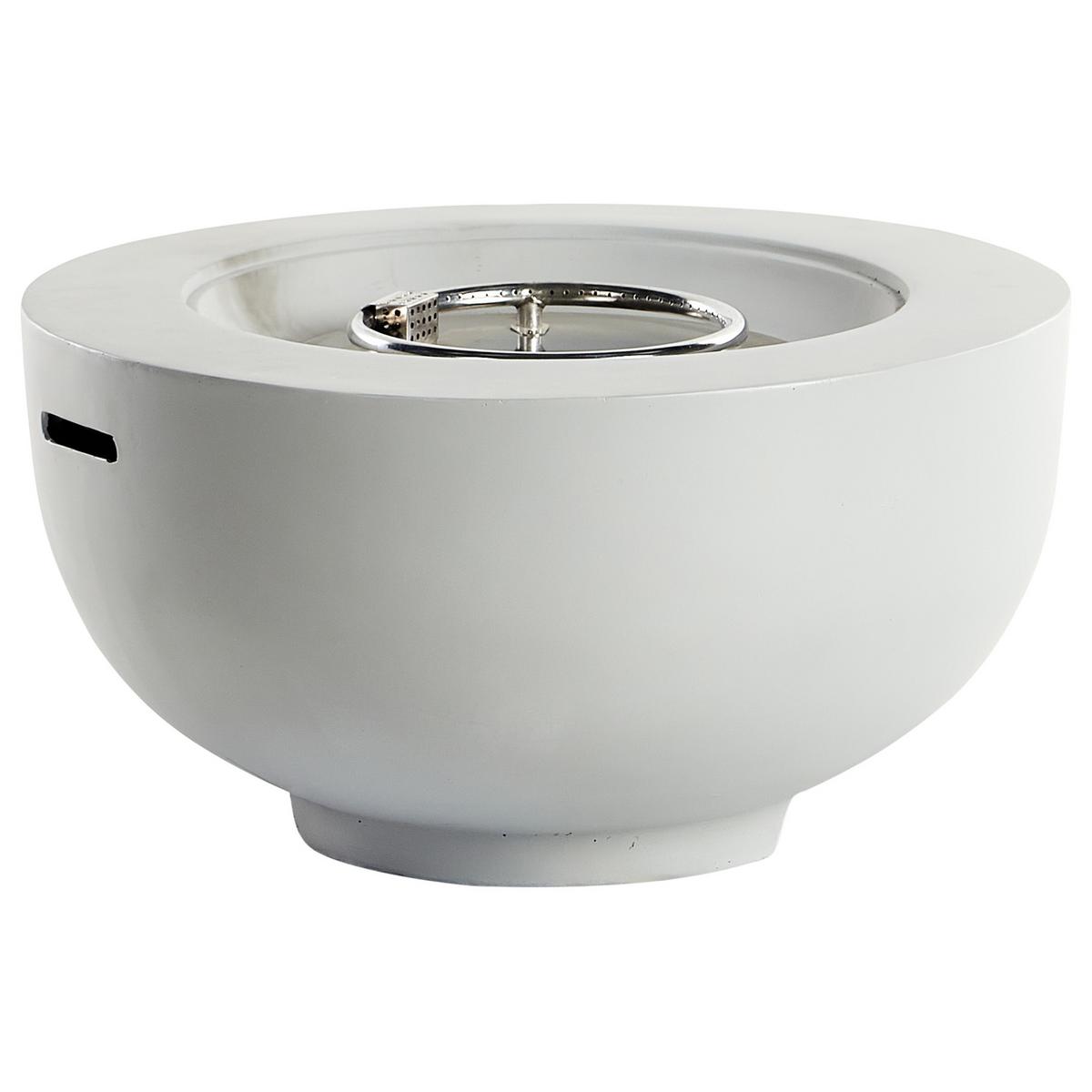 FEUERSTELLE Grau Daisetu - Grau, Stein (79/42/79cm) - Beliani