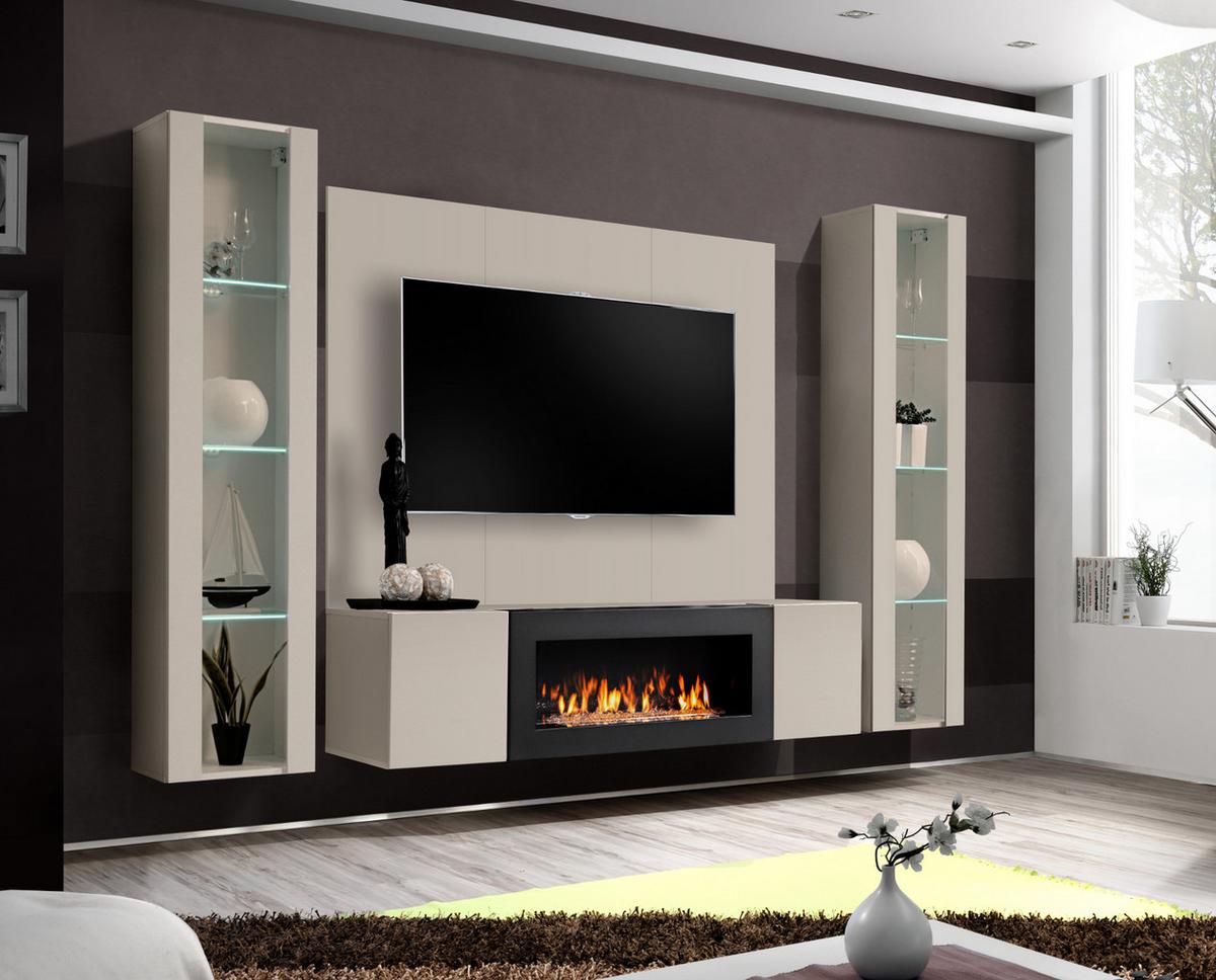 WANDPANEEL Kaschmir 160 x 118 cm, TV Rückwandverkleidung in modernem Design - Kaschmir, Holzwerkstoff (160/118/1.6cm) - Inn.Furn