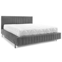 BOXBETT 160/200 Ori Dunkelgrau - Grau, Holz (160/200cm) - Petits-meubles
