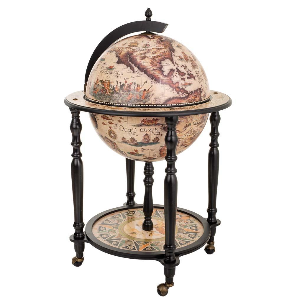 HAUSBAR 60x60x95 cm - Multicolor, Holz (60/95/60cm) - Wanderlust