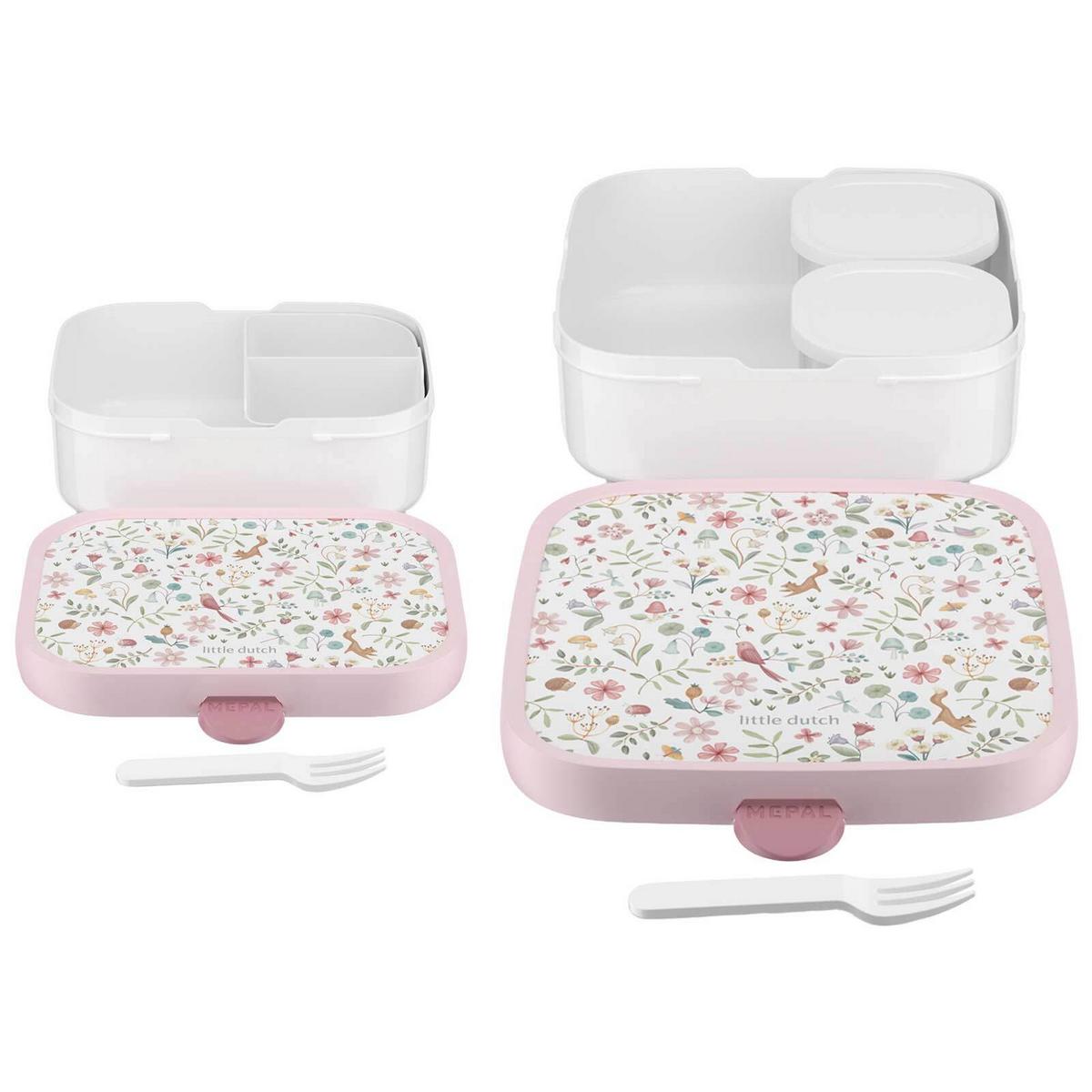 BROTDOSEN-SET Campus (2025) Fairy Wonders 2er Set - Weiß/Rosa, Kunststoff (2/2/2cm) - Mepal
