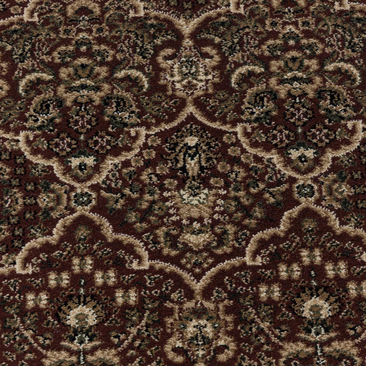 TEPPICH Kurzflor GEISLER in Rot, orientalisch, aus Polypropylen, 80 x 150 cm - Rot, Textil (150/80cm) - KADIMA DESIGN
