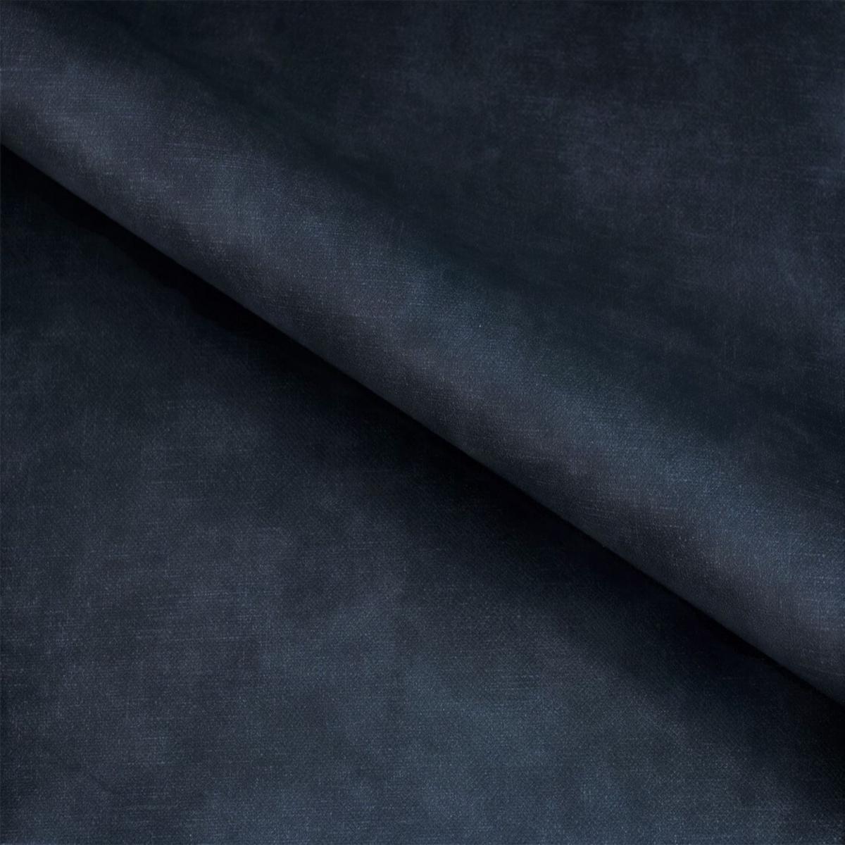 SOFA 3-sitzer Bastien In Stoff Terra - Dunkelblau, Holzwerkstoff/Textil (265/95/97cm) - Fun Möbel