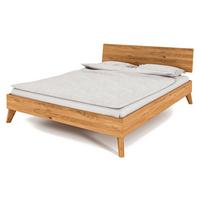 GREG 1 BETT Wildeiche - Wildeiche, Holz (80/200cm) - byoak