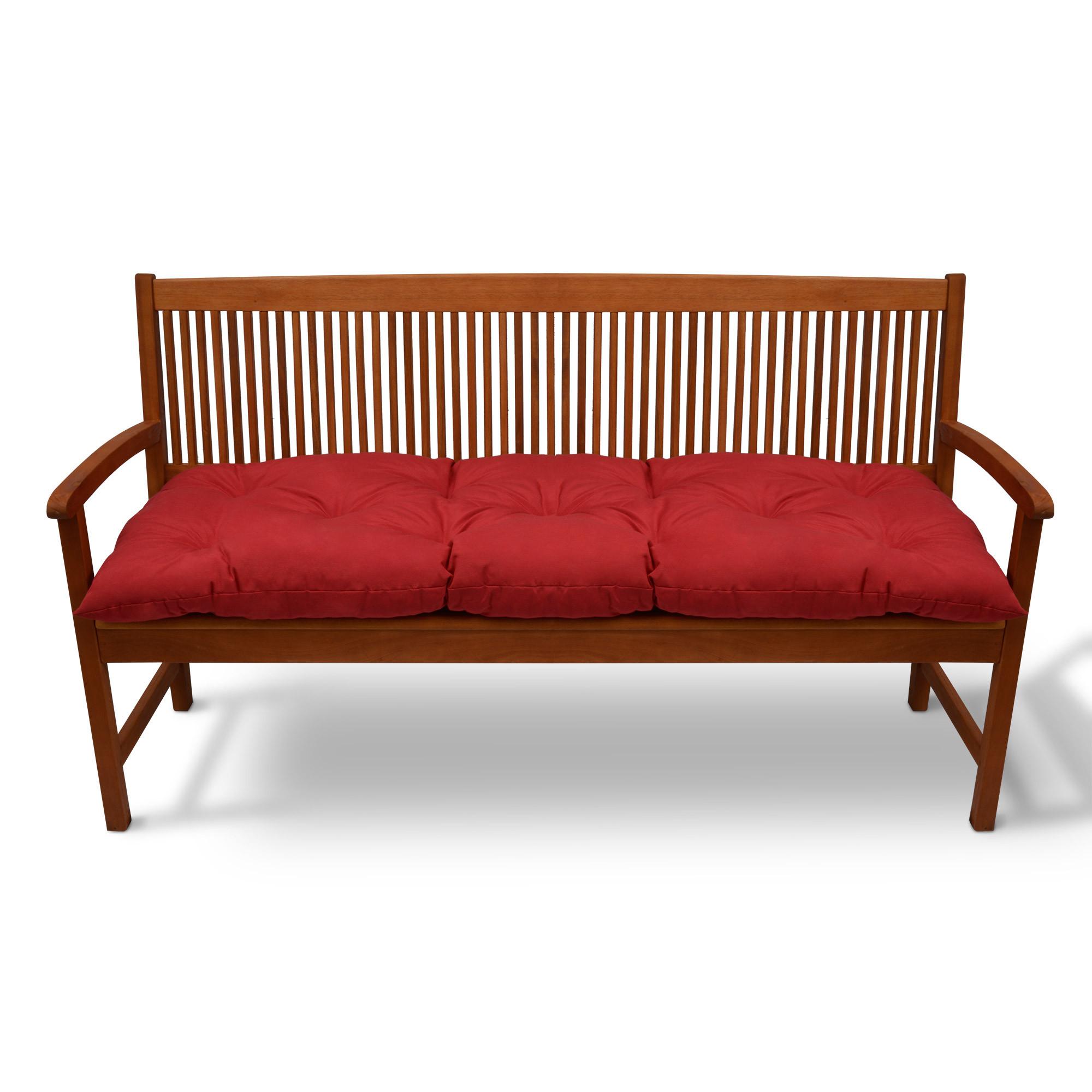 BANKPOLSTER Flair BK 100/50/8cm Rot - Rot, Textil (50/10/100cm) - Beautissu 
