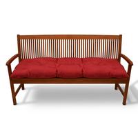 BANKPOLSTER Flair BK 100/50/8cm Rot - Rot, Textil (50/10/100cm) - Beautissu 