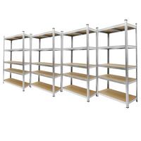 LAGERREGAL 4er Set - Multicolor, Metall (40/180/90cm) - ECD-Germany