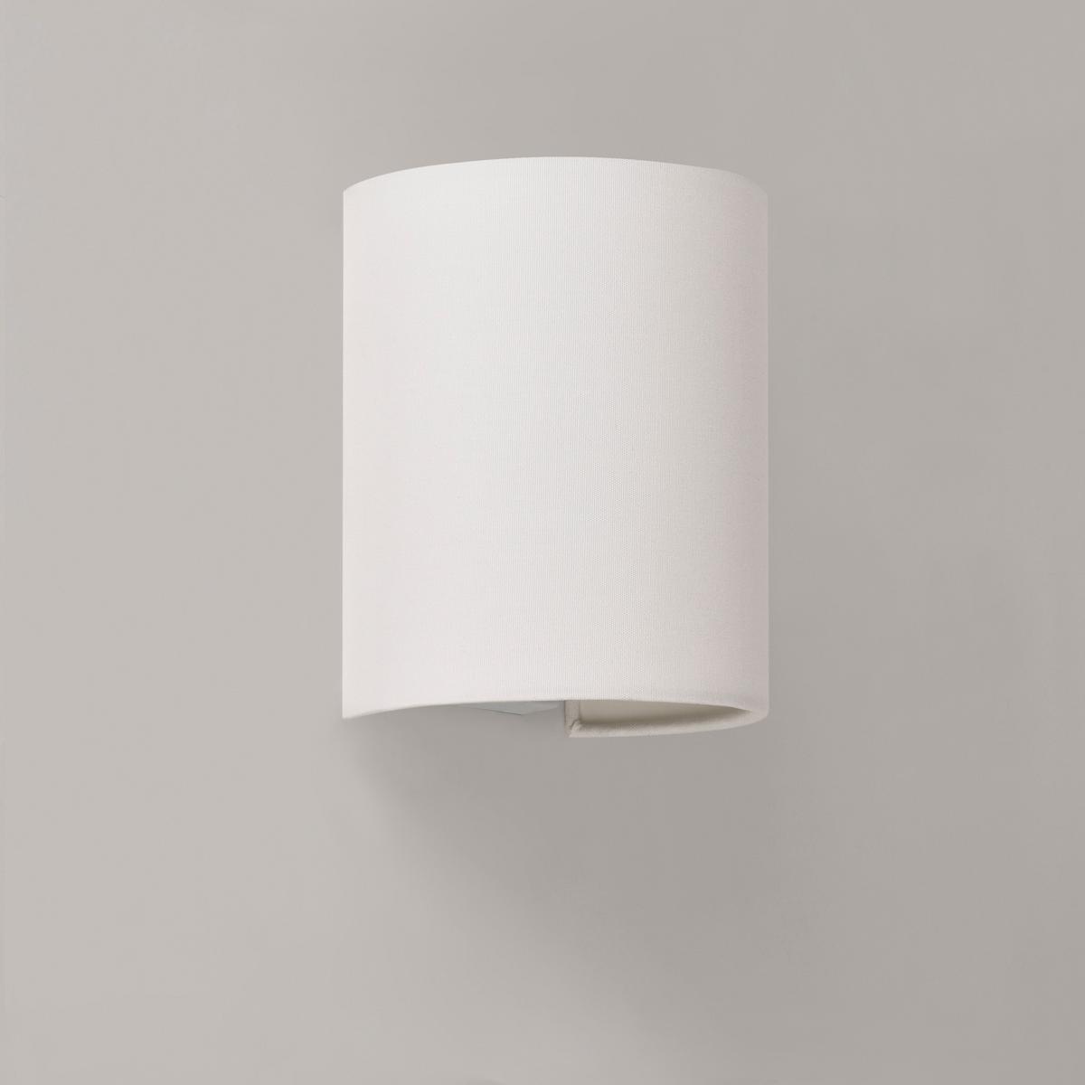WANDLEUCHTE Brüssel - Weiß, Textil (18/20/13cm) - lux.pro