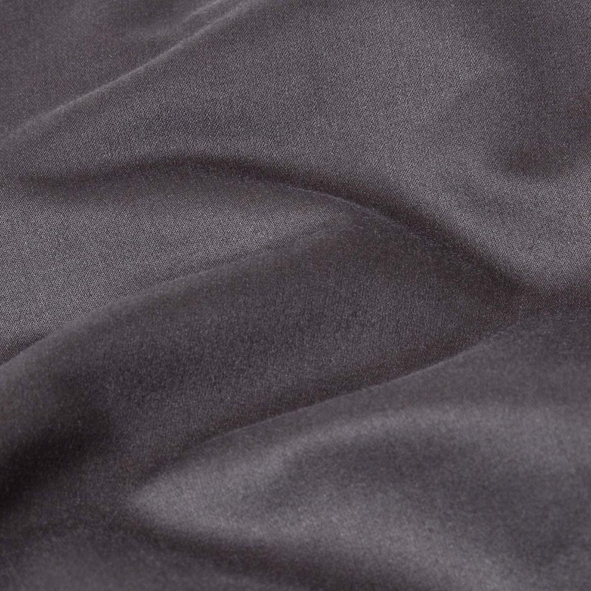 BETTWÄSCHE Premium, Ägyptische Baumwolle, Fadendichte 1000 - Anthrazit, Textil (150/200cm) - Homescapes
