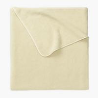 TAGESDECKE Merinowolle sehr dick Naturfarben 200/100 cm - Beige/Weiß, Fell (100/200cm) - Provellus