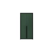 DREHTÜRENSCHRANK AZIR 105/217/65 cm 2-türig Grün - Grün, Holzwerkstoff (105/217/65cm) - MASSENO