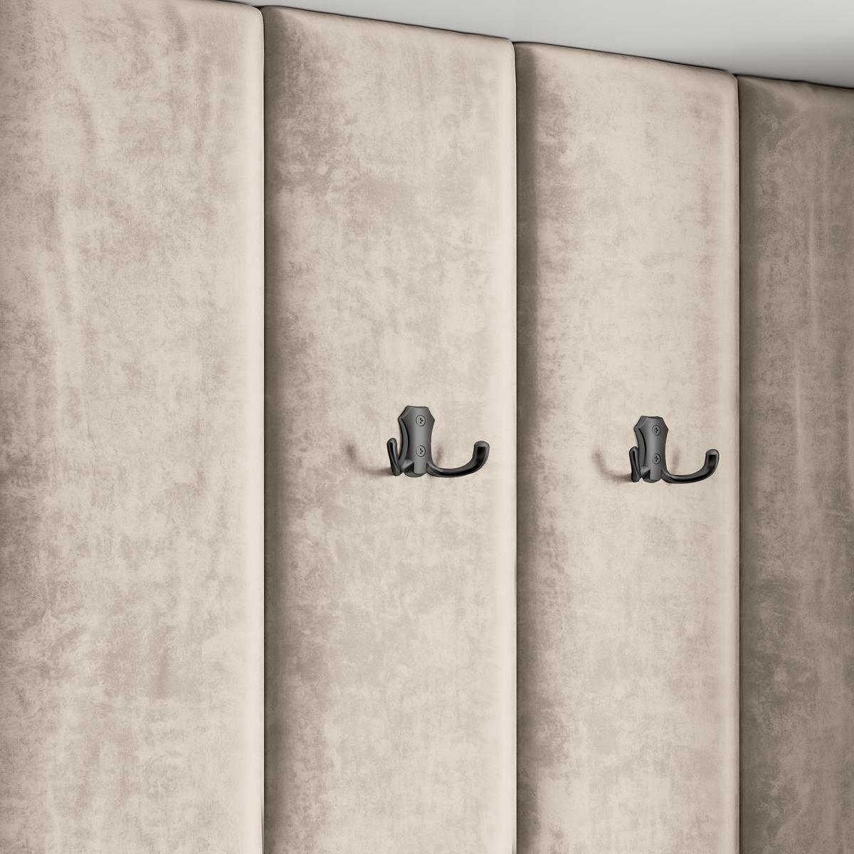 GARDEROBENSCHRANK REMA 120/240/60 cm Modern Eiche Wotan - Beige/Eiche Wotan, Holzwerkstoff (120/240/60cm) - MASSENO