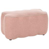 POLSTERBANK Stoff Rosa Juno - Beige, Textil (69/38/38cm) - Beliani