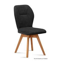 ESSZIMMERSTUHL drehbar (8er-Set) Draga 51x92x60 Eiche geölt/Anthrazit - Eichefarben/Anthrazit, Kunststoff (60/92/51cm) - 58aufmkessel
