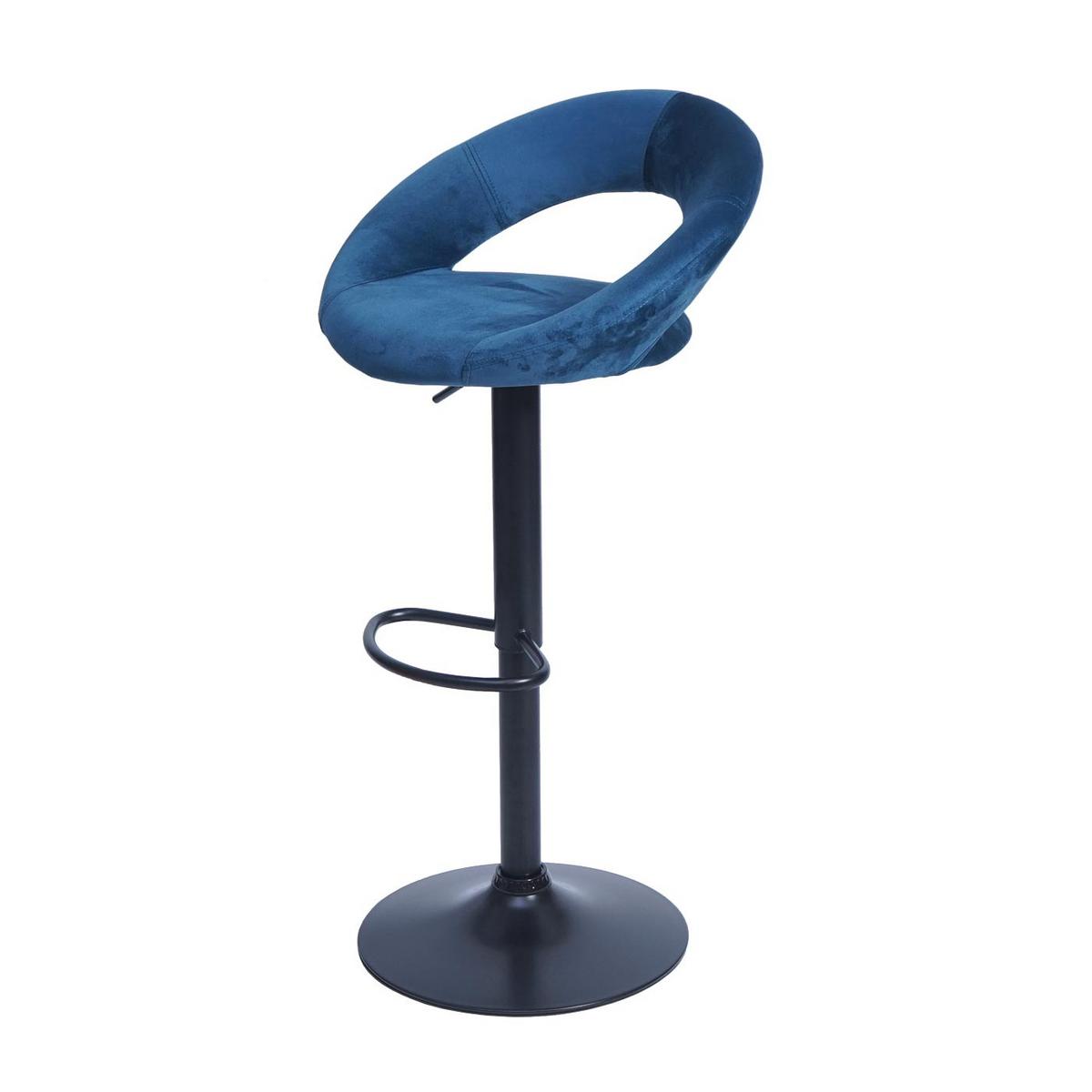 BARHOCKER Petrol 2er-Set - Petrol, Textil (53/102/50cm) - MCW