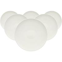SPEISETELLER Royal weiß ø 25 cm 6er Set - Weiß, Keramik (25cm) - Villeroy & Boch