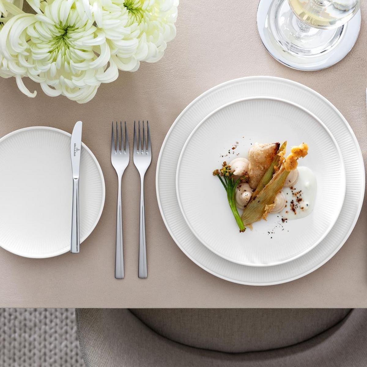 FRÜHSTÜCKS-SET Afina weiß 18-tlg. - Weiß, Keramik (2/2/2cm) - Villeroy & Boch