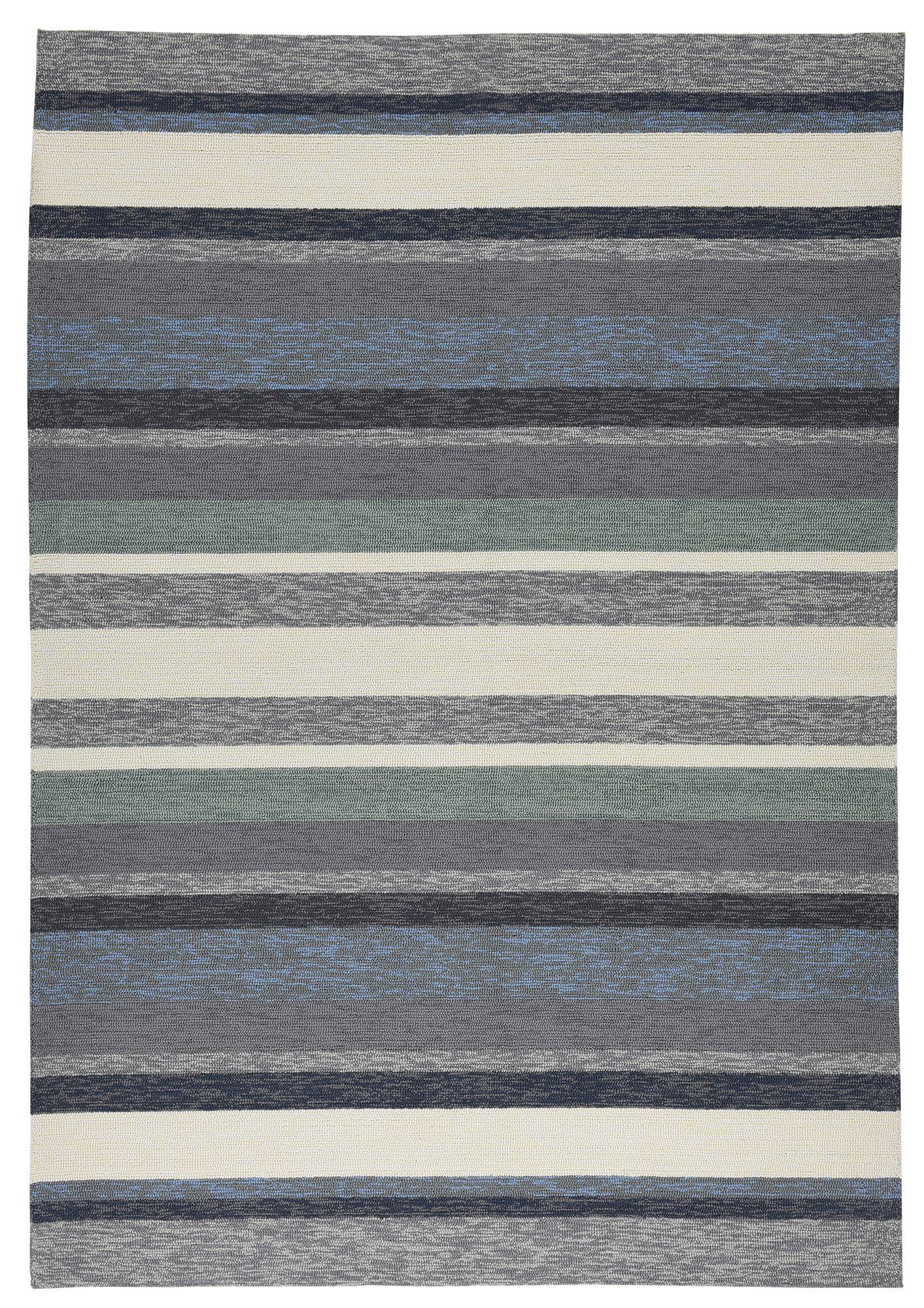 OUTDOORTEPPICH Rosetta 120x180 cm - Blau, Textil (120/180cm) - Gino Falcone