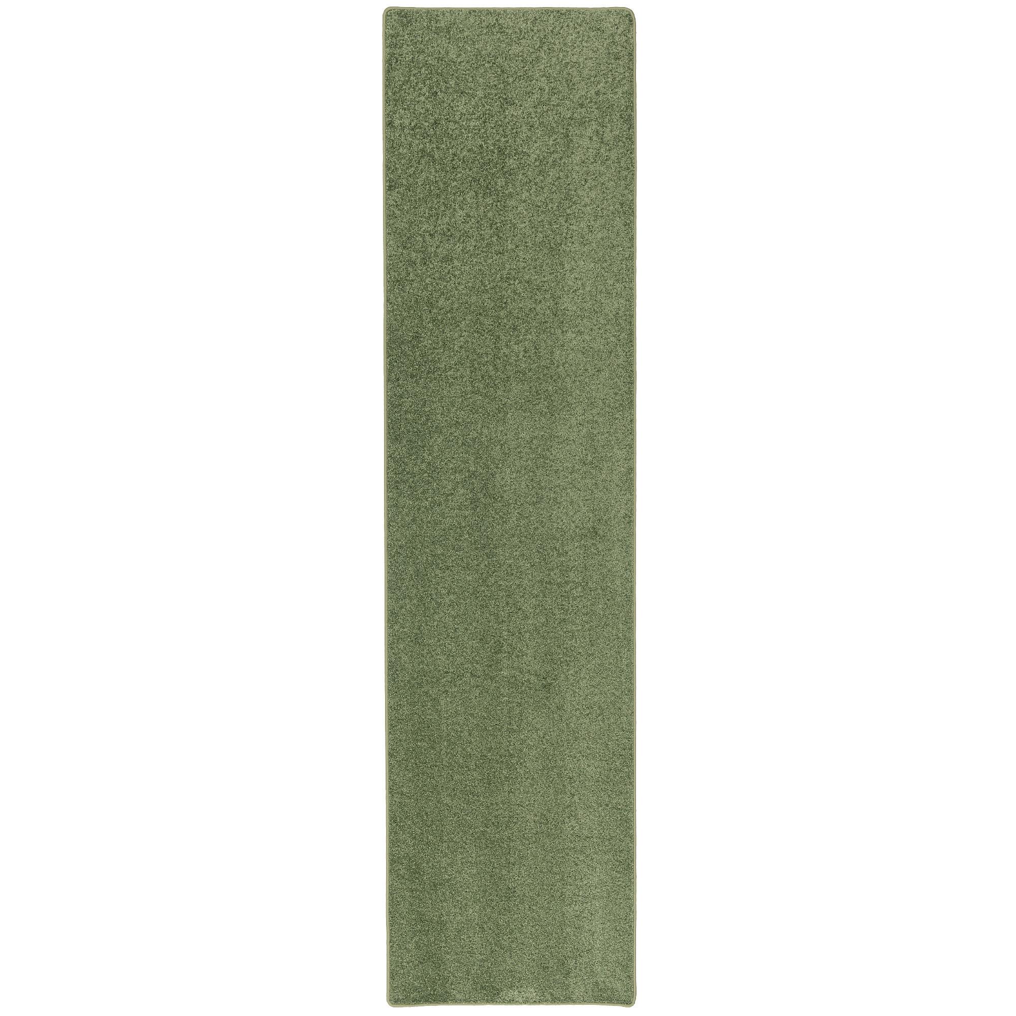 HOCHFLOR LANGFLOR TEPPICH LÄUFER COTTAGE - Grün, Textil (80/320cm) - Snapstyle