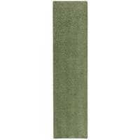 HOCHFLOR LANGFLOR TEPPICH LÄUFER COTTAGE - Grün, Textil (80/320cm) - Snapstyle