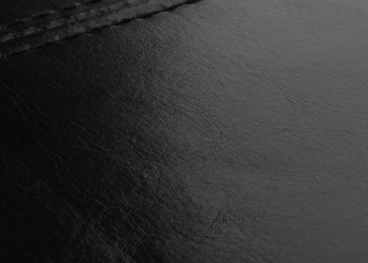 AUFBEWAHRUNGS-TRUHE Schwarz - Schwarz, Leder (112/45/45cm) - MCW