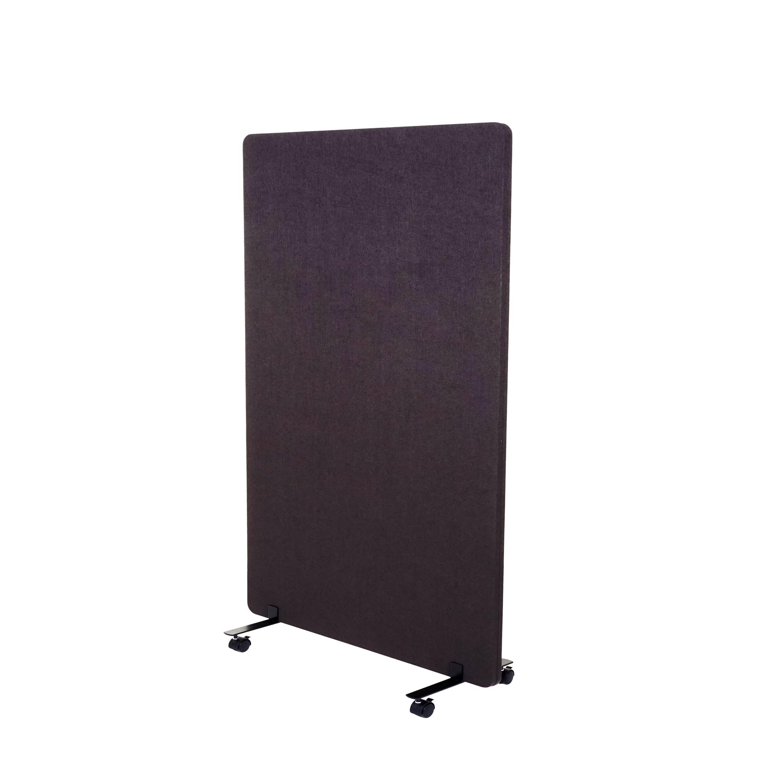 AKUSTIK-TRENNWAND Dunkelbraun - Dunkelbraun, Textil (80/127/39cm) - MCW