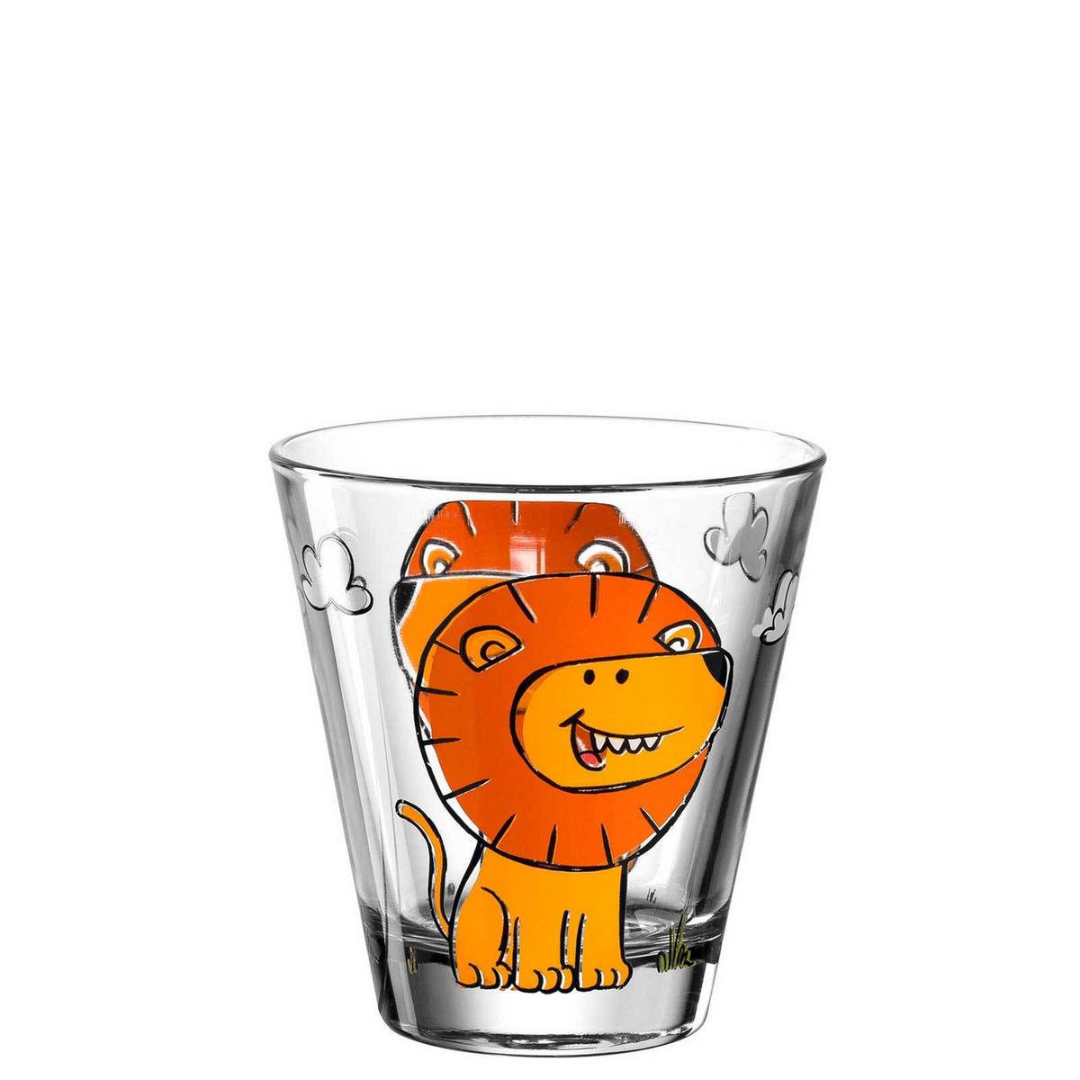 KINDERBECHER Bambini bunt 215 ml 6er Set - Multicolor, Glas (0.001L) - Leonardo Living