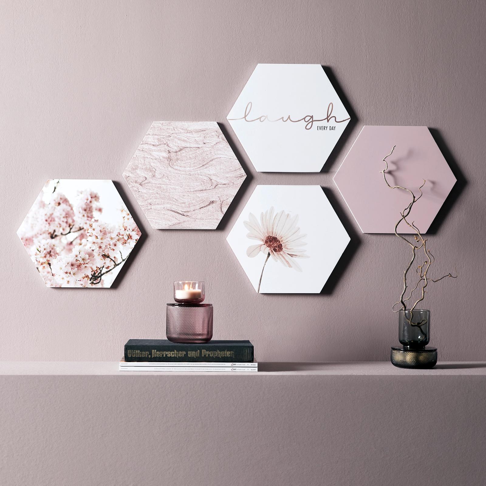 Dekoracja ścienna Hexagon