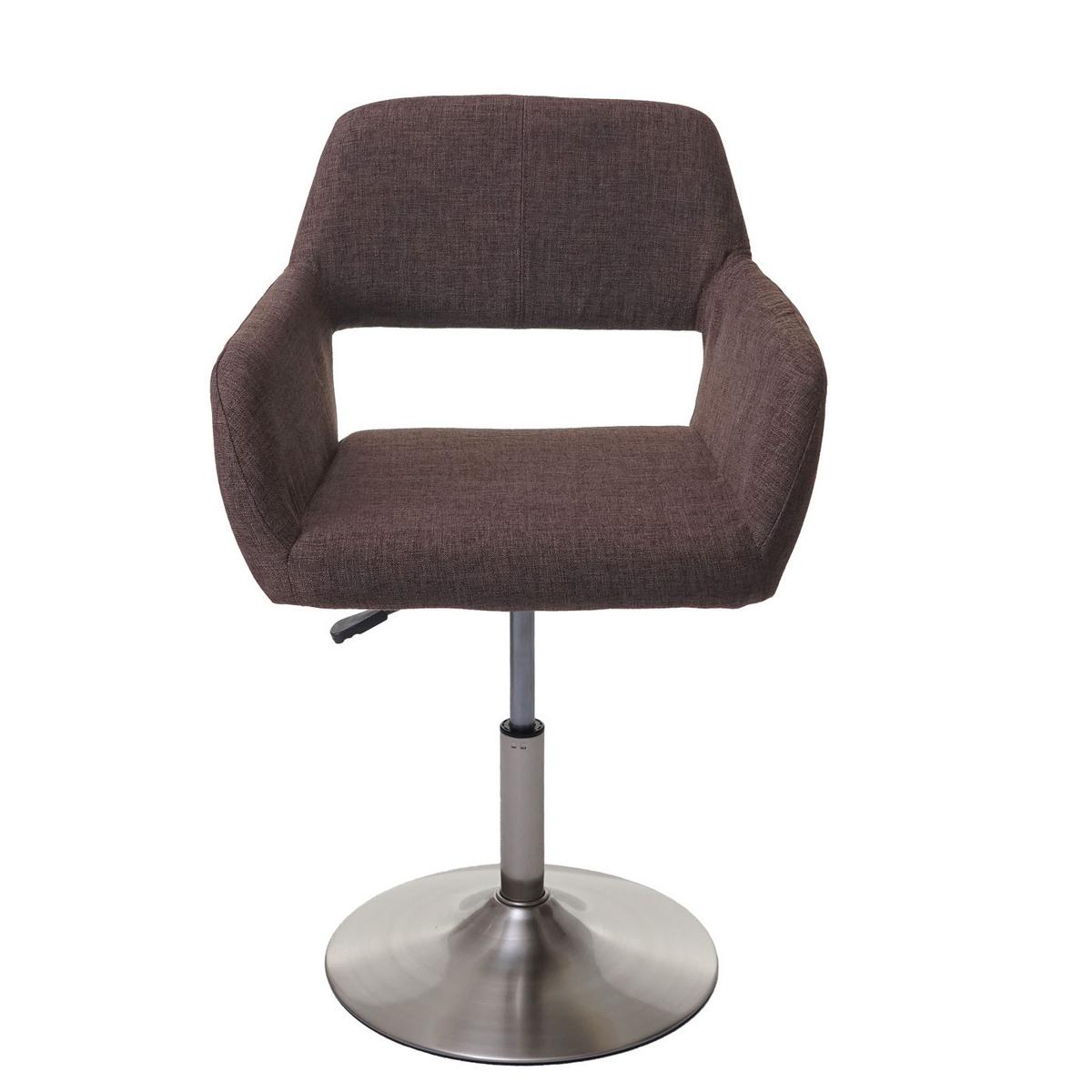 ESSZIMMERSTUHL Braun, Grau - Braun/Grau, Textil (58/89/55cm) - MCW