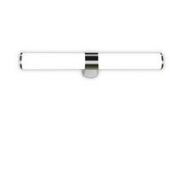 SPIEGELLEUCHTE MARTINSON 13/40/7 CM - Silberfarben, Metall (40/6.8/12.8cm) - Nettlife