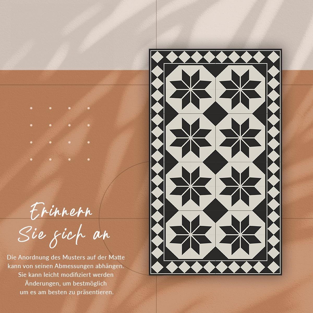 VINYL TEPPICH 60x90 cm Portugiesische Fliesen - Multicolor, Kunststoff (60/90cm) - TULUP