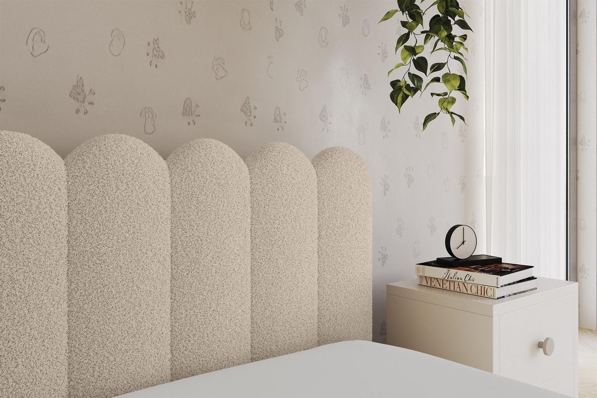 EINZELLBETT Jugendbett mit Bettkasten und Matratze H3/H4, Links - ARTY 100x200 Dunkelbeige - Cappuccino, Holzwerkstoff/Textil (100/200cm) - ALTDECOR
