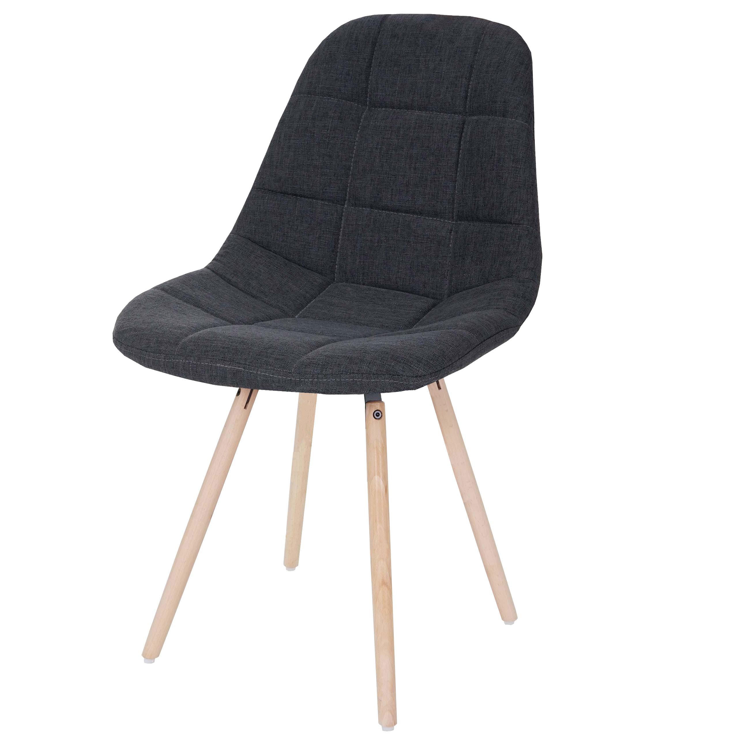 ESSZIMMERSTUHL Anthrazit - Dunkelgrau/Anthrazit, Textil (47/82/53cm) - MCW