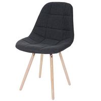 ESSZIMMERSTUHL Anthrazit - Dunkelgrau/Anthrazit, Textil (47/82/53cm) - MCW