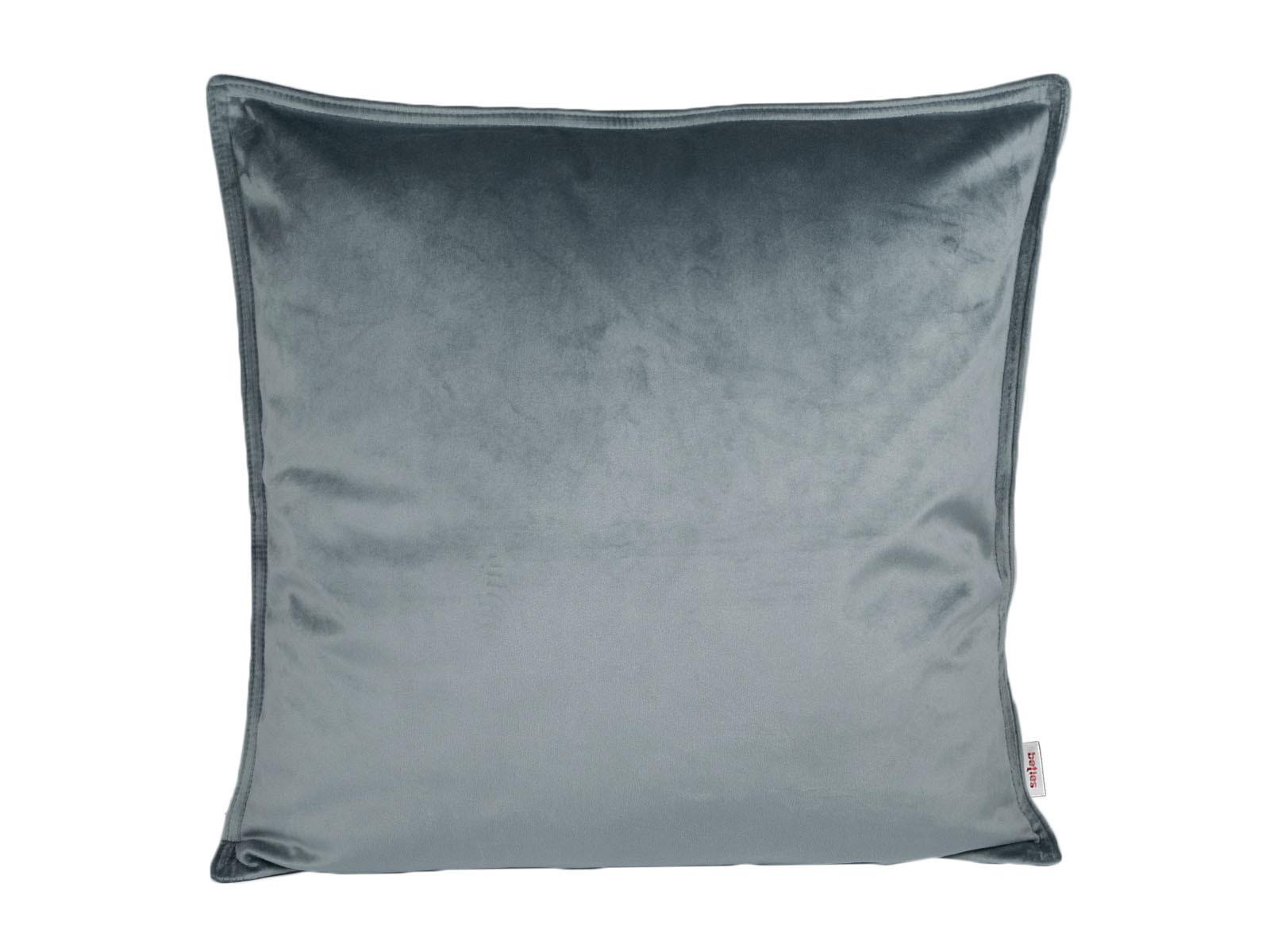 KISSENHÜLLE Samt&Sonders stein-grau 50/50 cm - Grau, Textil (50/50cm) - beties Heimtextil