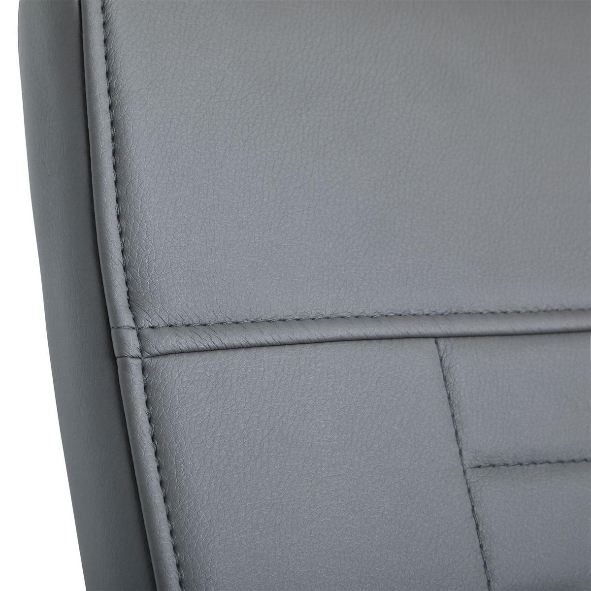 ESSZIMMERSTUHL LOANO 4er-Set dunkelgrau - Dunkelgrau, Textil (42/98/60cm) - CARO-Möbel