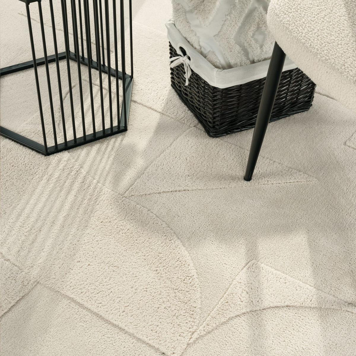 HOCHFLORTEPPICH Creme 200 x 280 cm - Creme, Kunststoff (200/280cm) - TT Home