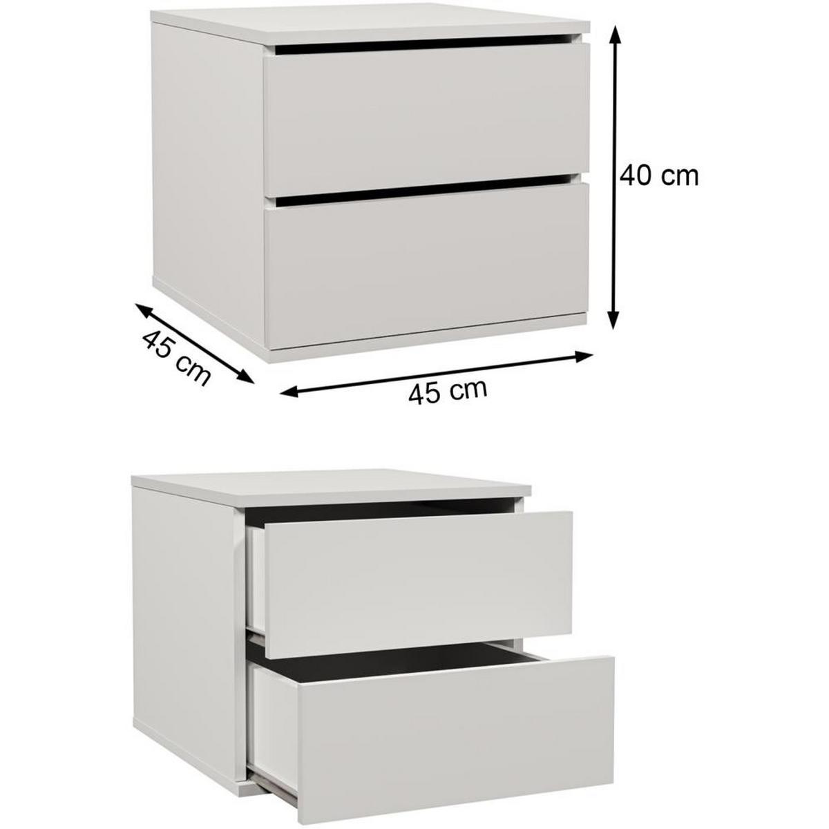 SCHWEBETÜRENSCHRANK Gaja 160/216/61 Weiß mit Spiegel und Schubladeneinsätze - Weiß, Holzwerkstoff (160/216/61cm) - Beautysofa